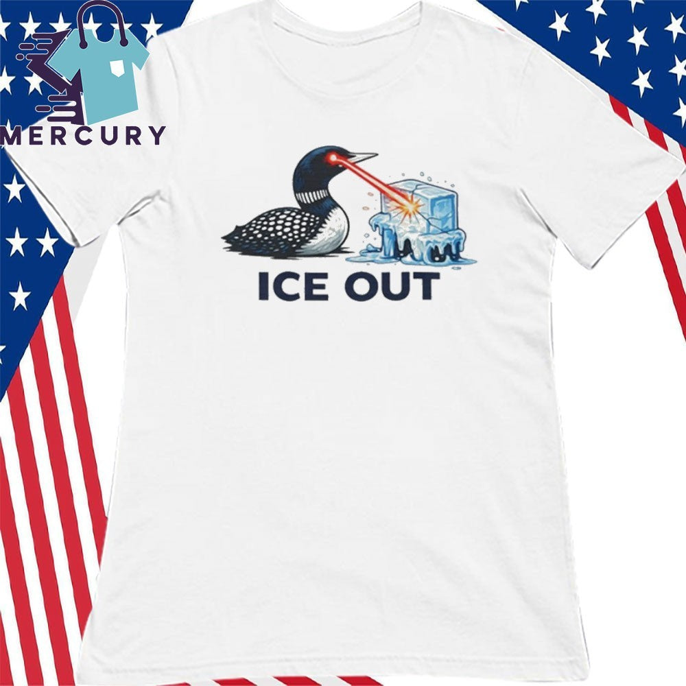 Minnesota Laser Loon ICE OUT Protest Shirt