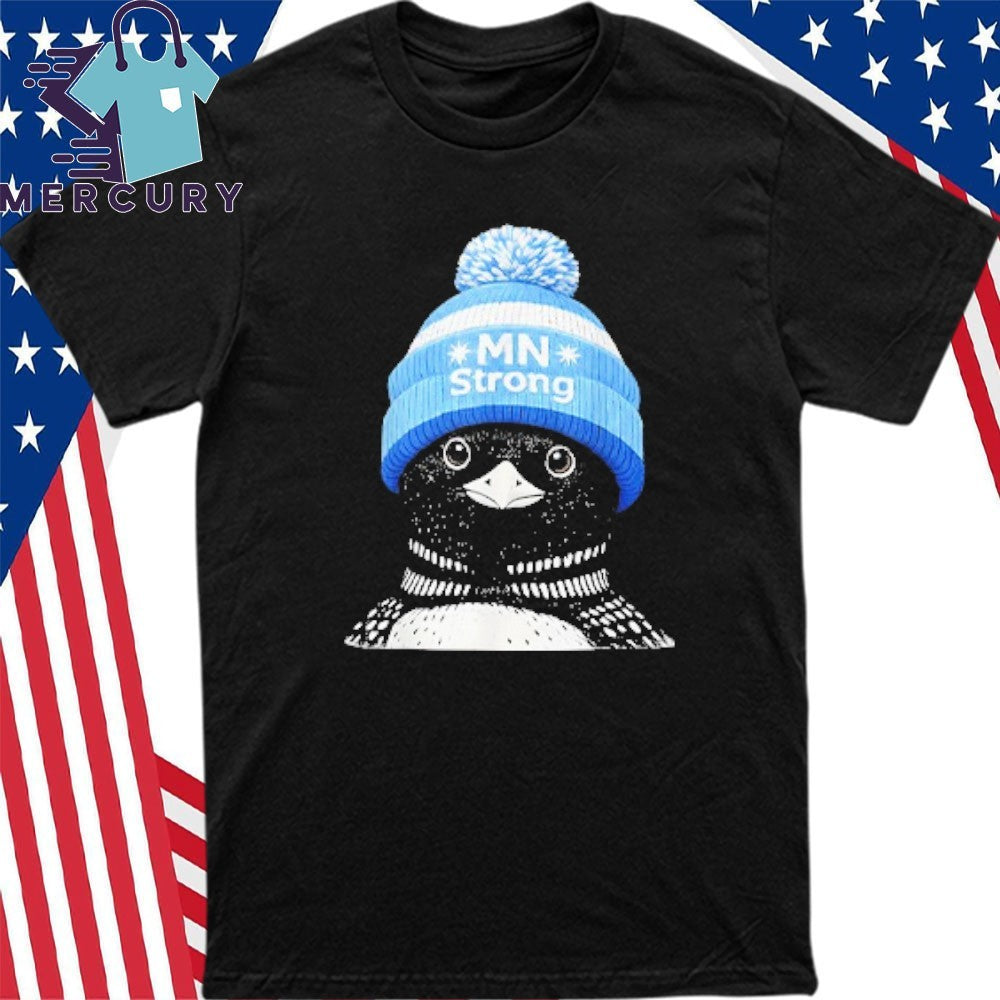 Minnesota Strong Liam Conejo Ramos Blue Bunny Hat Shirt