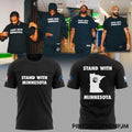 Minnesota Timberwolves Stand With Minnesota Two Sided Shirt