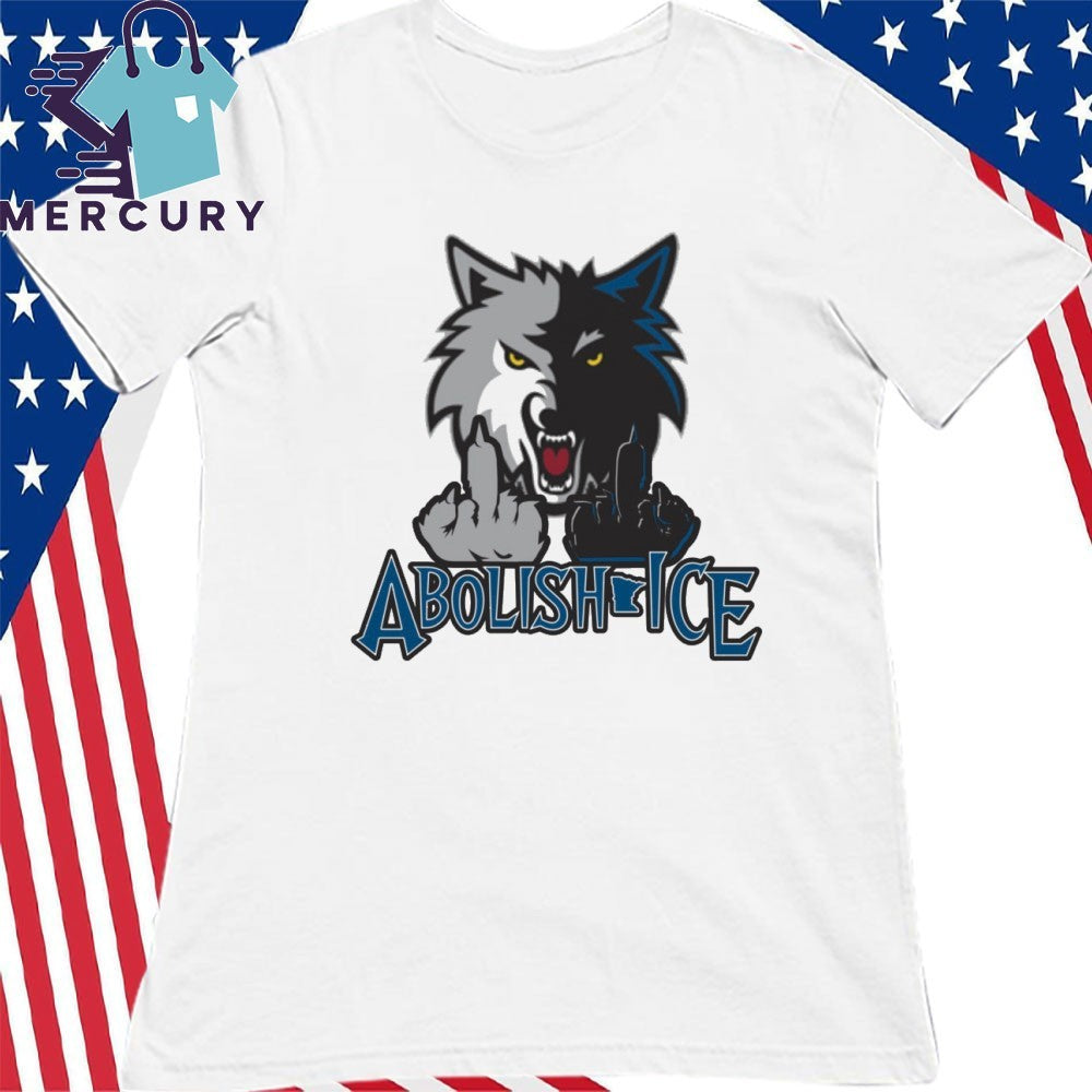 Minnesota Wolves Abolish Ice Shirt