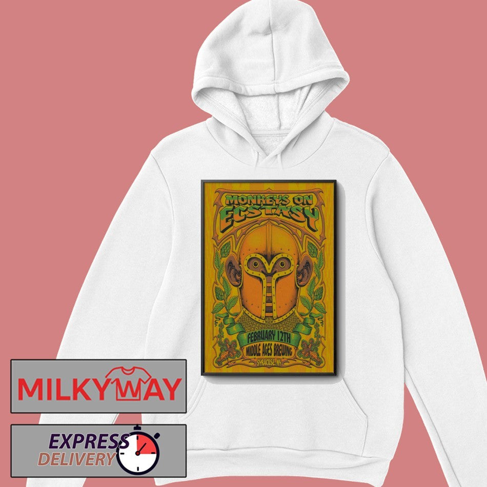 Moe. Feb 12 2026 Middle Ages Brewing Company Syracuse NY Poster shirt