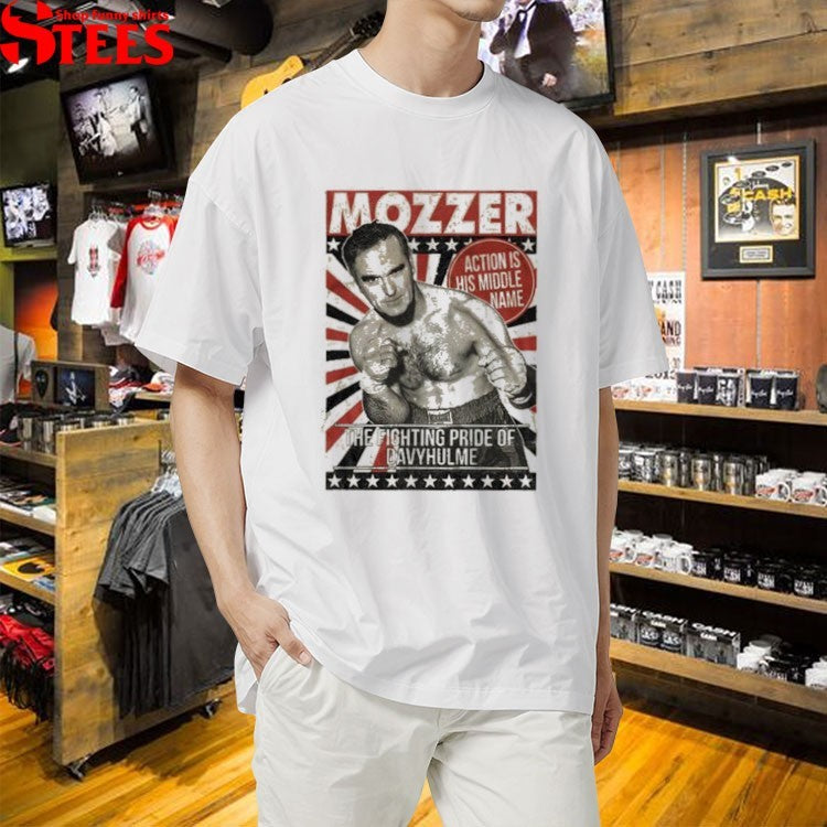Morrissey Mozzer Actions Is His Middle Name The Fighting Pride Of Davyhulme Boxer T-shirts