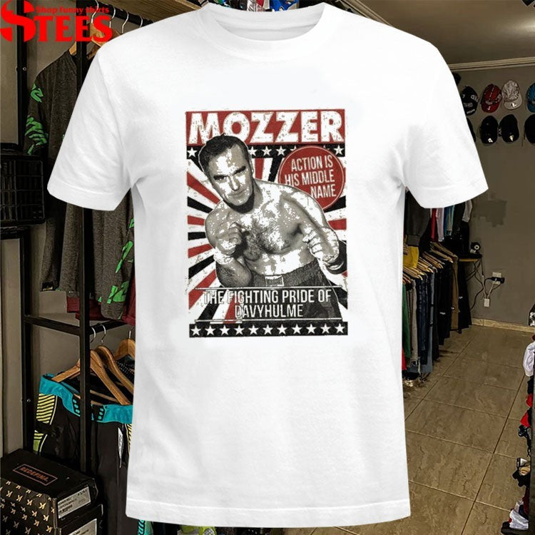 Morrissey Mozzer Actions Is His Middle Name The Fighting Pride Of Davyhulme Boxer T-shirts