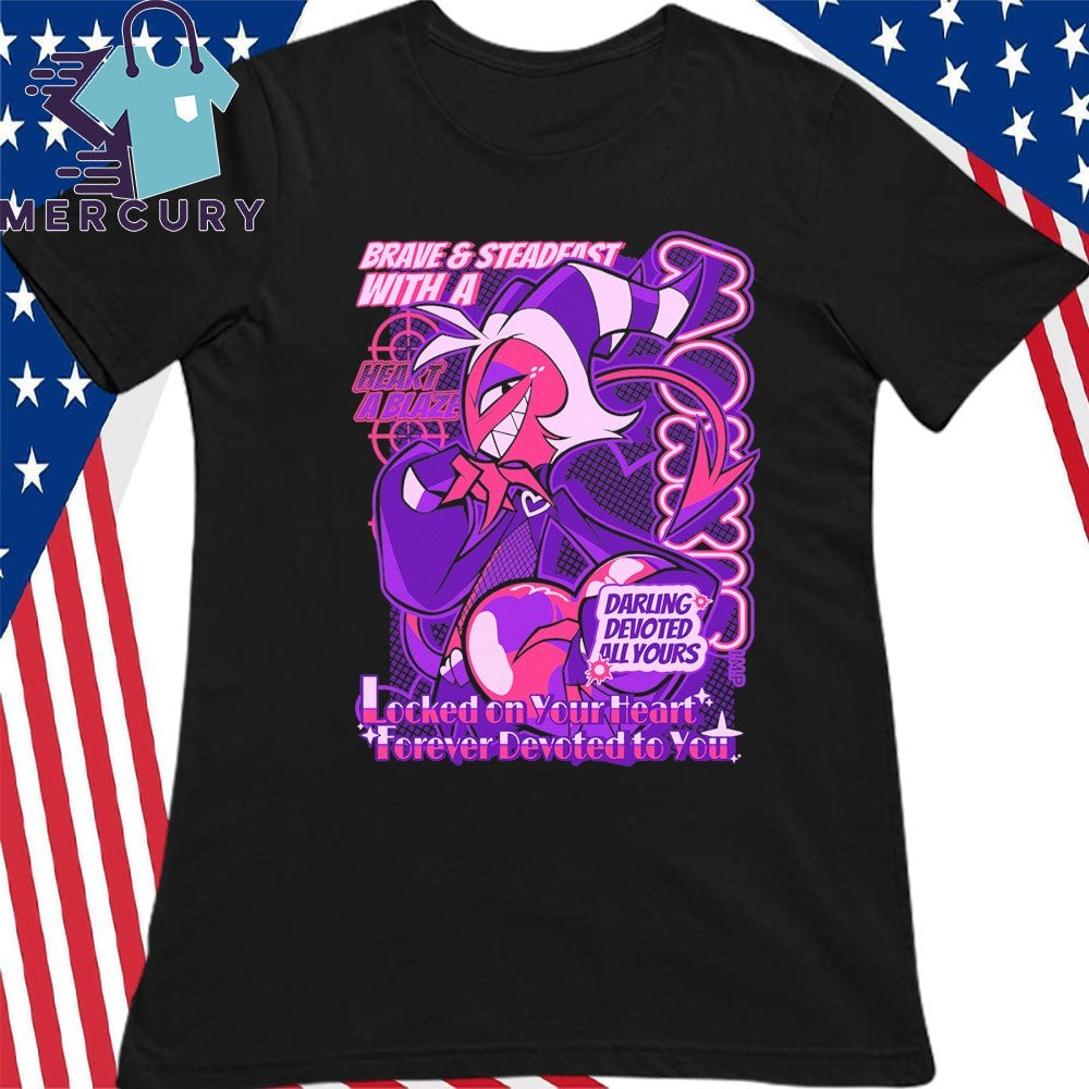 Moxxie From Helluva Boss with Love Shirt