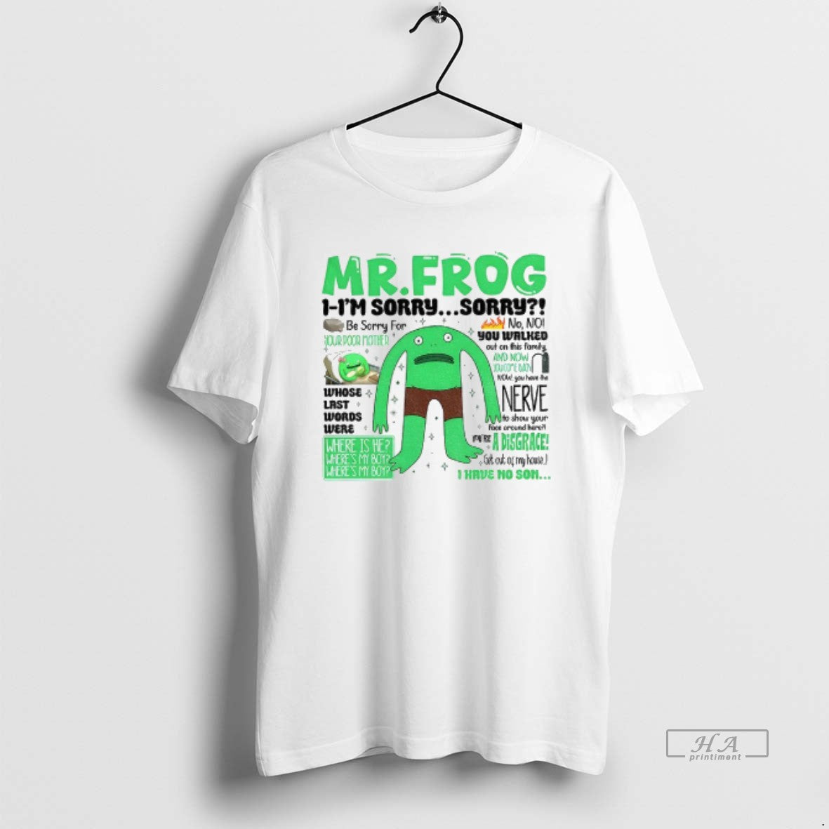 Official Mr Frog Where Is My Boy Dad Quote Internet Tiktok Meme T-Shirts, Hoodie, Sweatshirt | CoreVibeTees.com