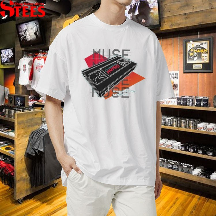 Muse Something Human Simulation Vhs T-Shirt