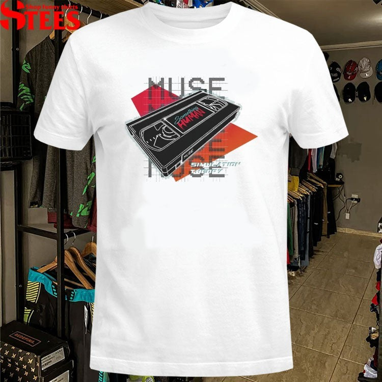 Muse Something Human Simulation Vhs T-Shirt