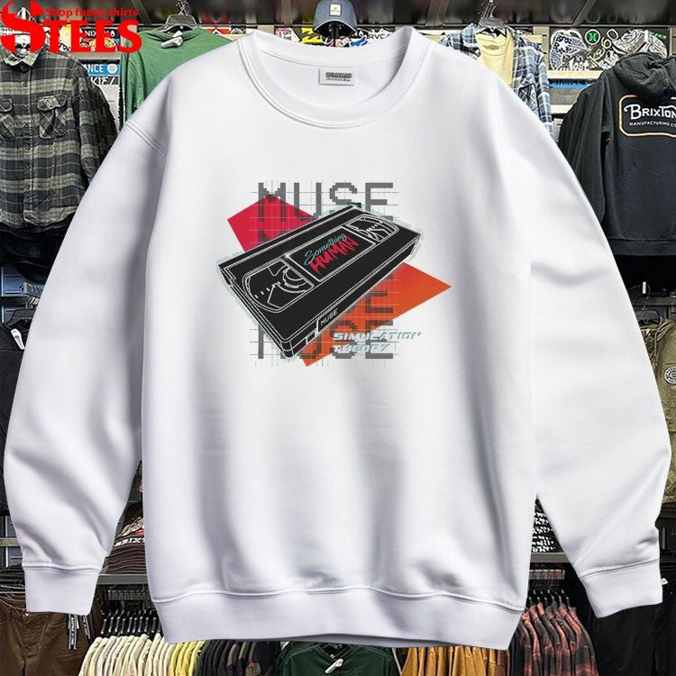 Muse Something Human Simulation Vhs T-Shirt