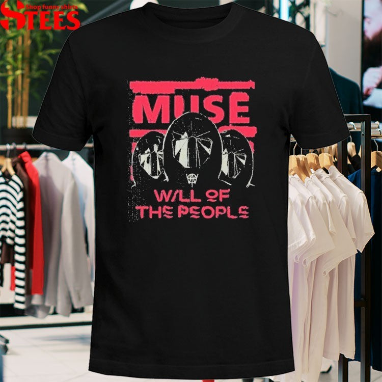 Muse Will Of The People Masks T-Shirt
