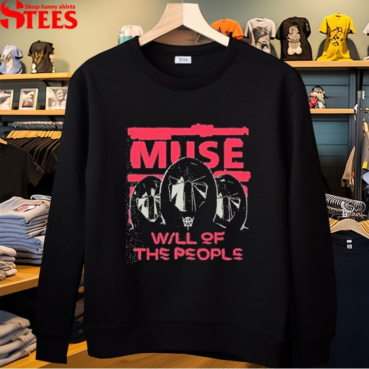 Muse Will Of The People Masks T-Shirt