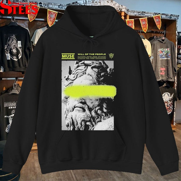 Muse Will Of The People Statue Defaced T-Shirt