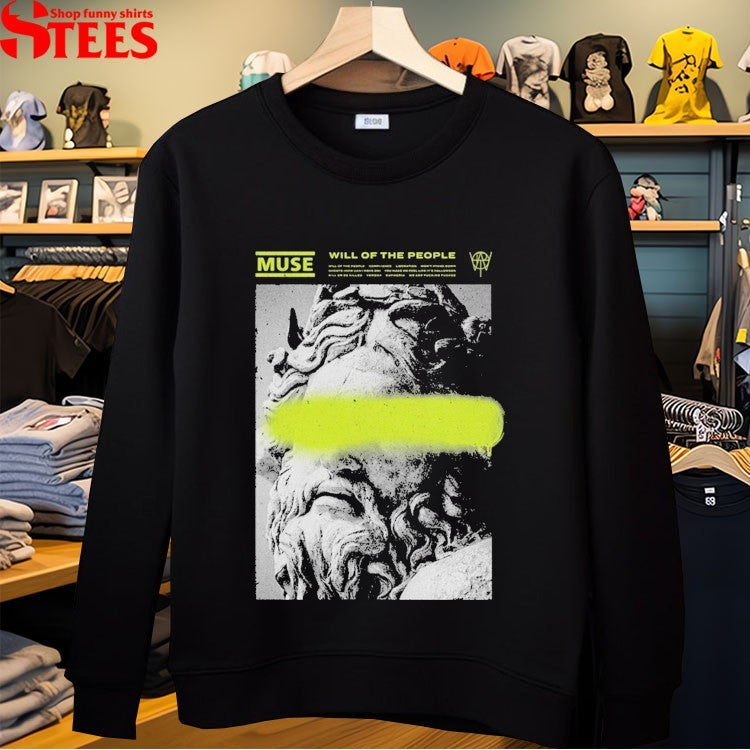 Muse Will Of The People Statue Defaced T-Shirt