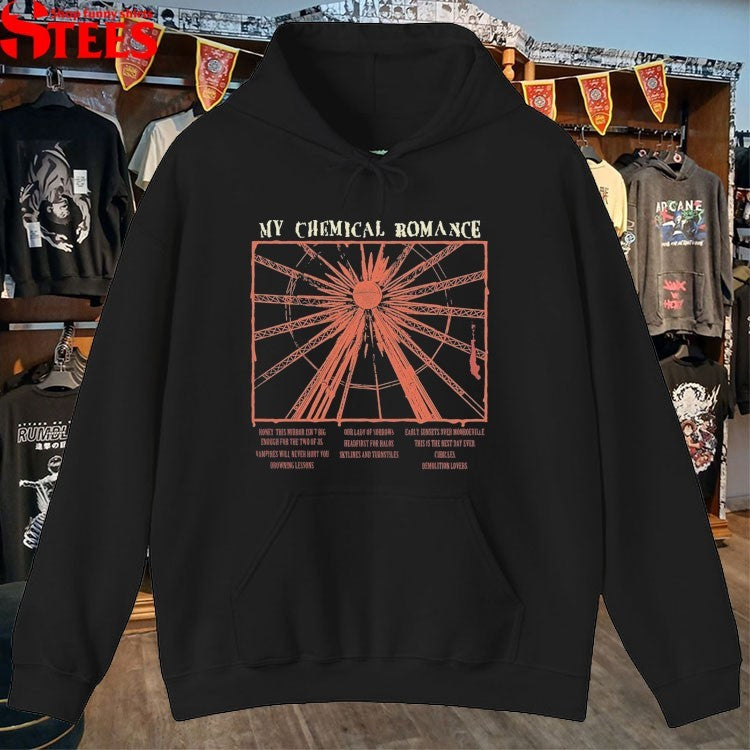 My Chemical Romance Bullets Track T-shirts