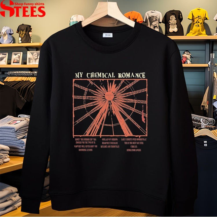 My Chemical Romance Bullets Track T-shirts