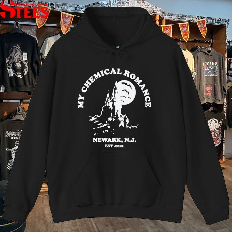 My Chemical Romance Newark NJ Est 2001 Haunted Castle T-shirts