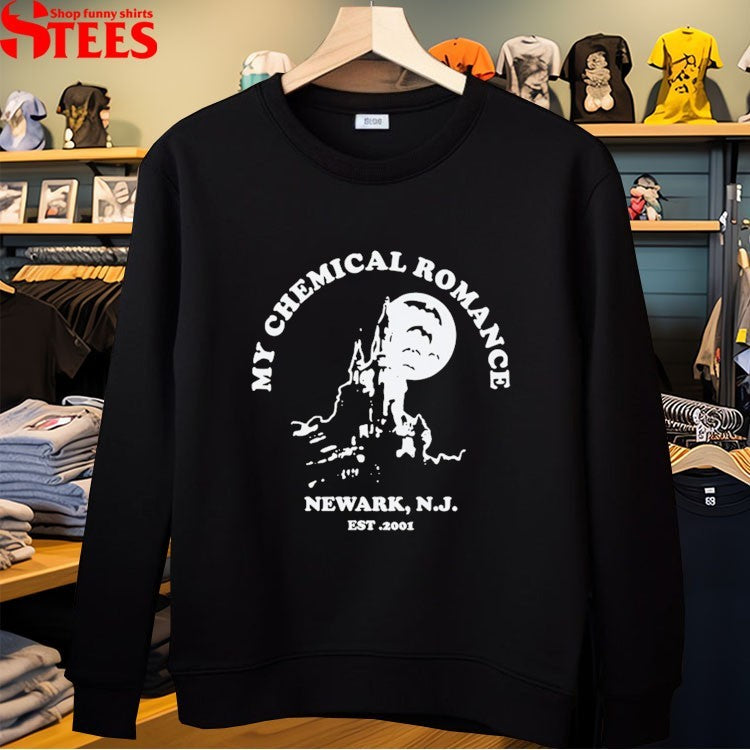 My Chemical Romance Newark NJ Est 2001 Haunted Castle T-shirts
