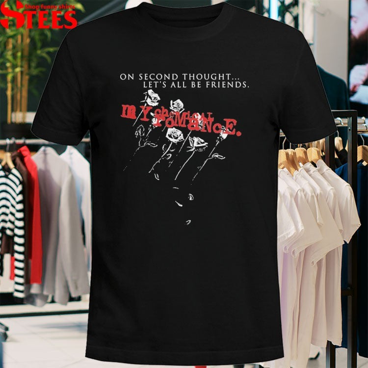My Chemical Romance On Second Thought Let’s All Be Friends Juniors T-shirts