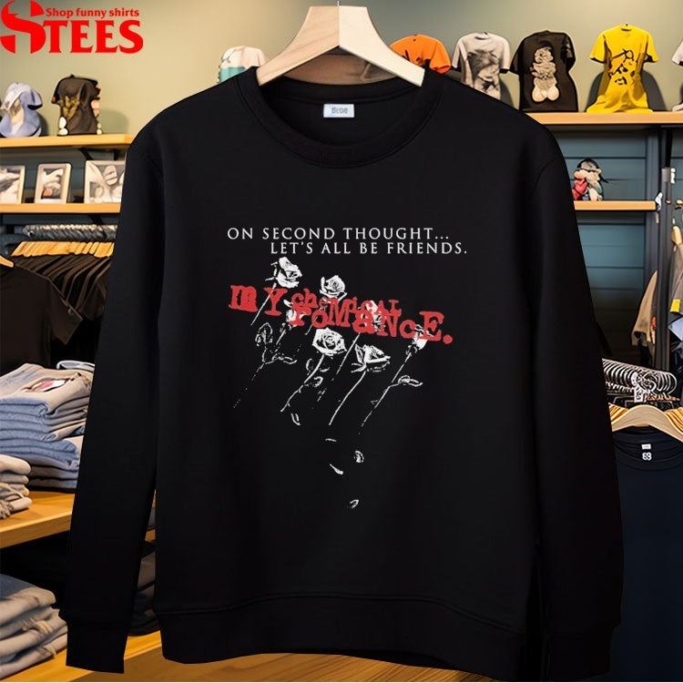 My Chemical Romance On Second Thought Let’s All Be Friends Juniors T-shirts