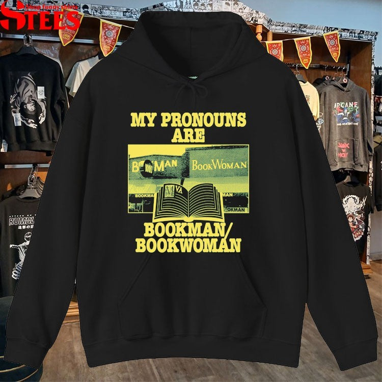 My Pronouns are BookMan BookWoman T-Shirt