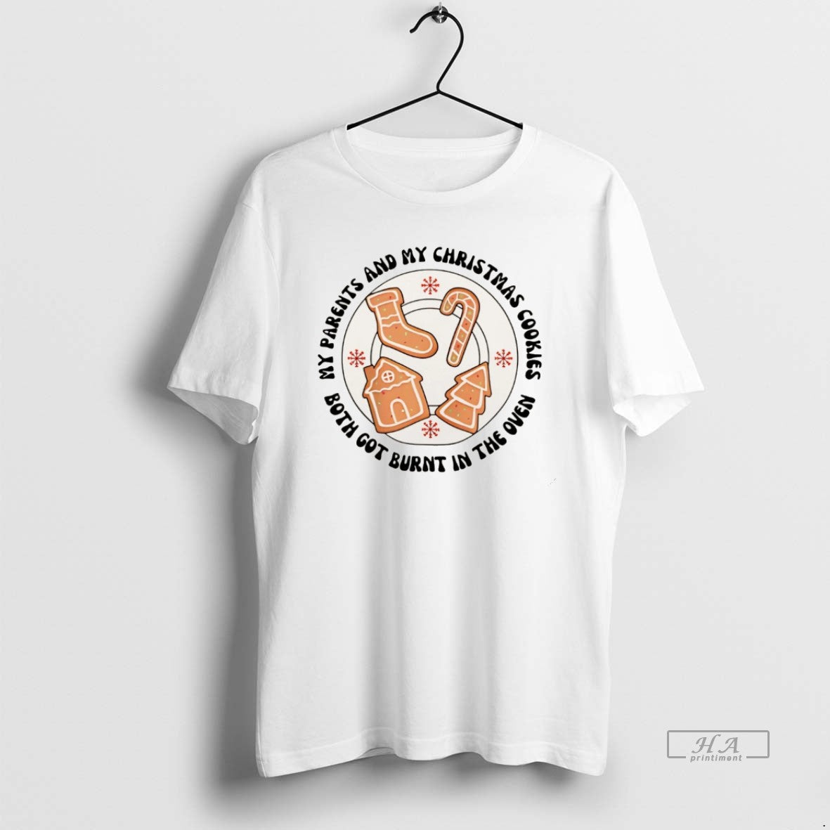 Official My Parnents And My Christmas Cookies Both Got Burnt In The Oven Christmas T-Shirts, Hoodie, Sweatshirt