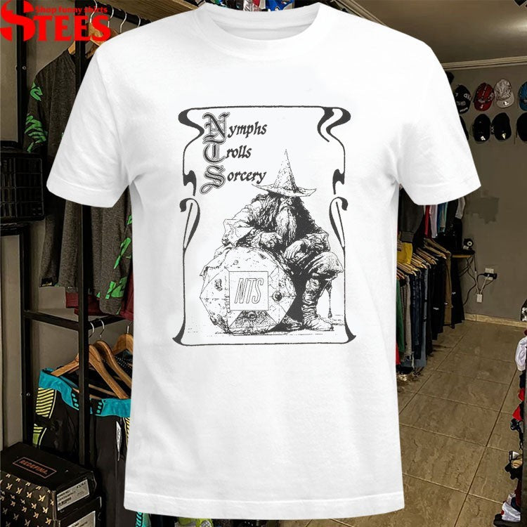 NTS Nymphs, Trolls And Sorcery Wizard T-Shirts