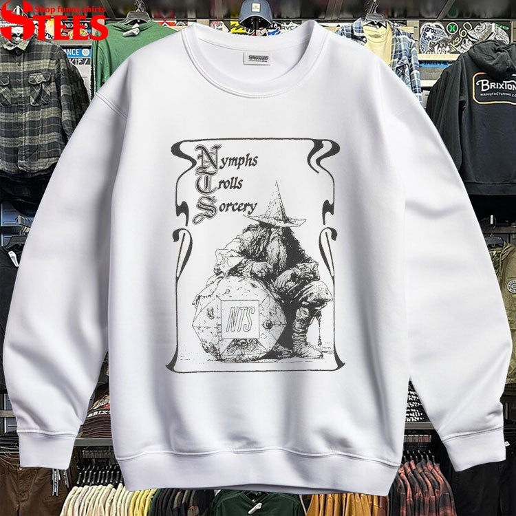 NTS Nymphs, Trolls And Sorcery Wizard T-Shirts