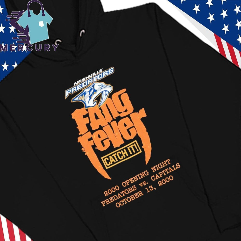 Nashville Predators Fang Fever Catch It Shirt