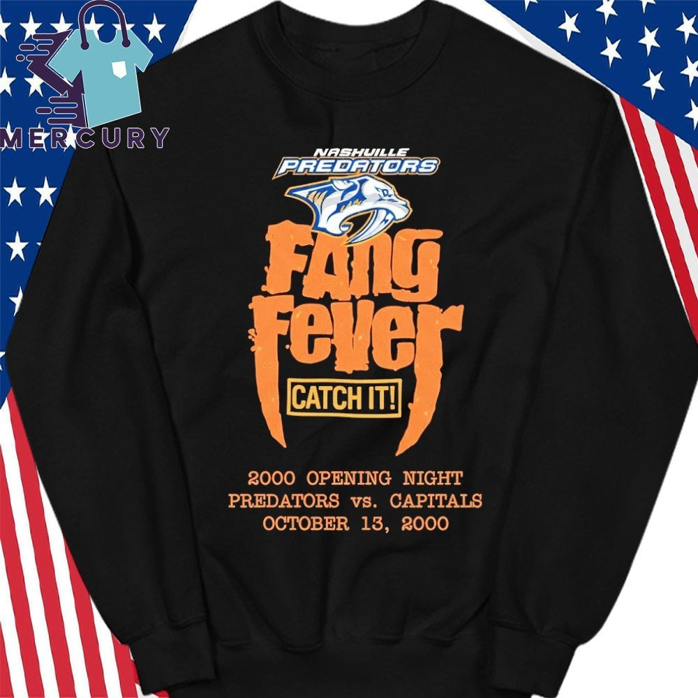 Nashville Predators Fang Fever Catch It Shirt