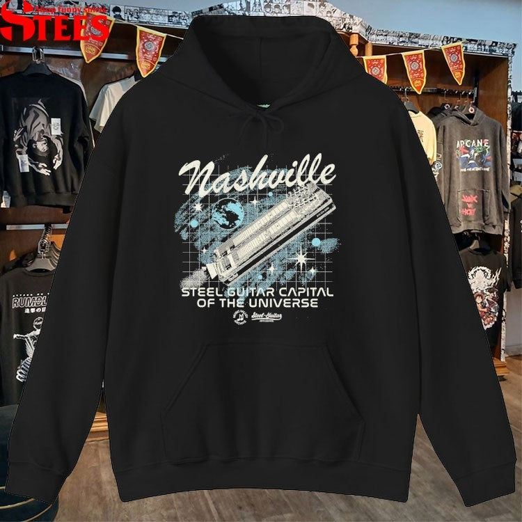 Nashville Steel Guitar Capital Of The Universe Music Valley Archive T-Shirt