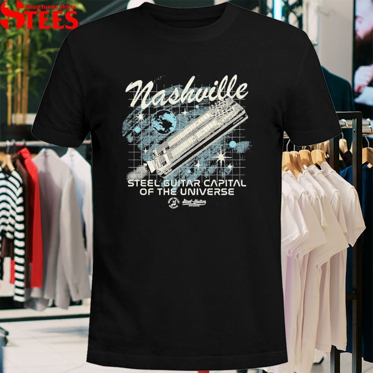 Nashville Steel Guitar Capital Of The Universe Music Valley Archive T-Shirt