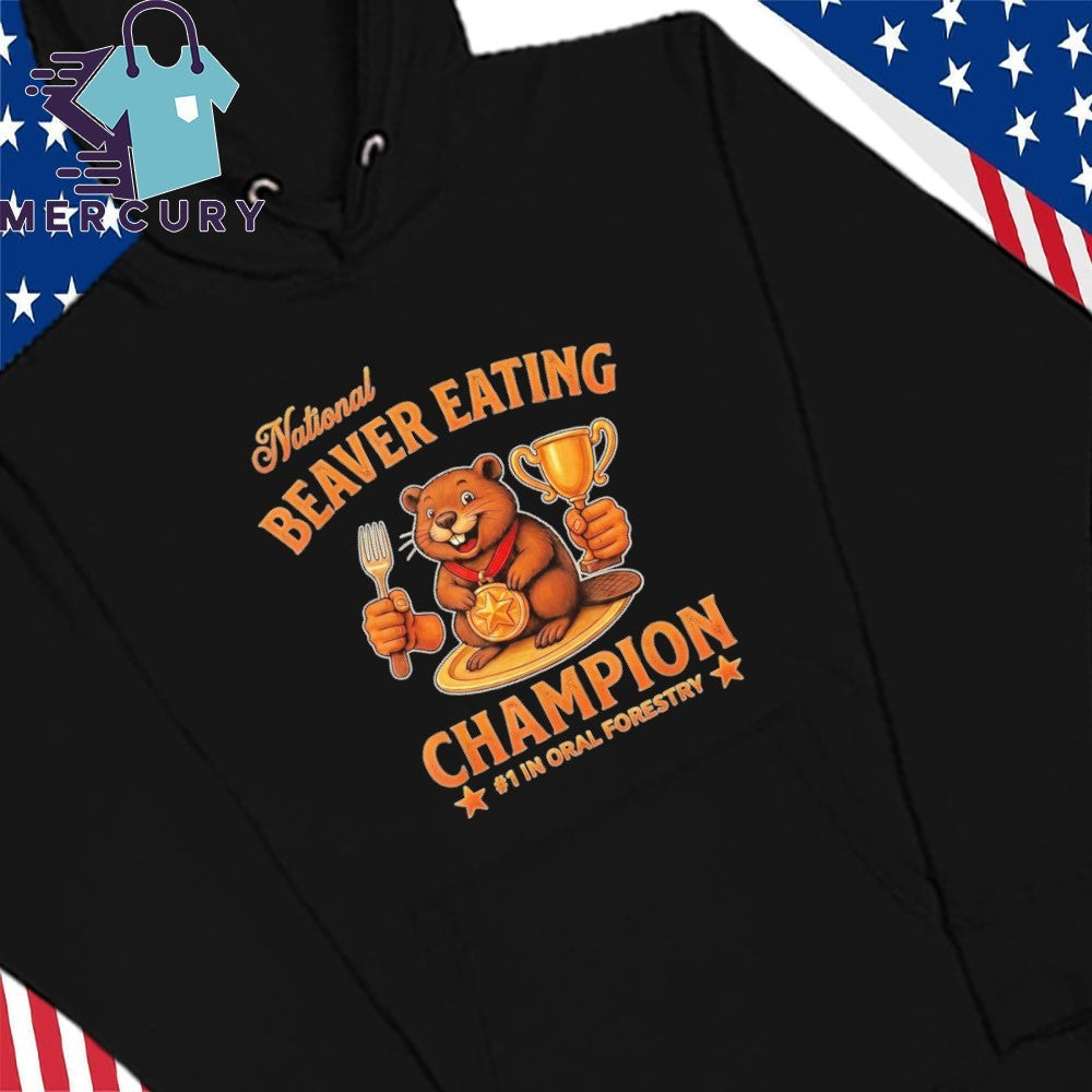 National Beaver Eating Champion Shirt