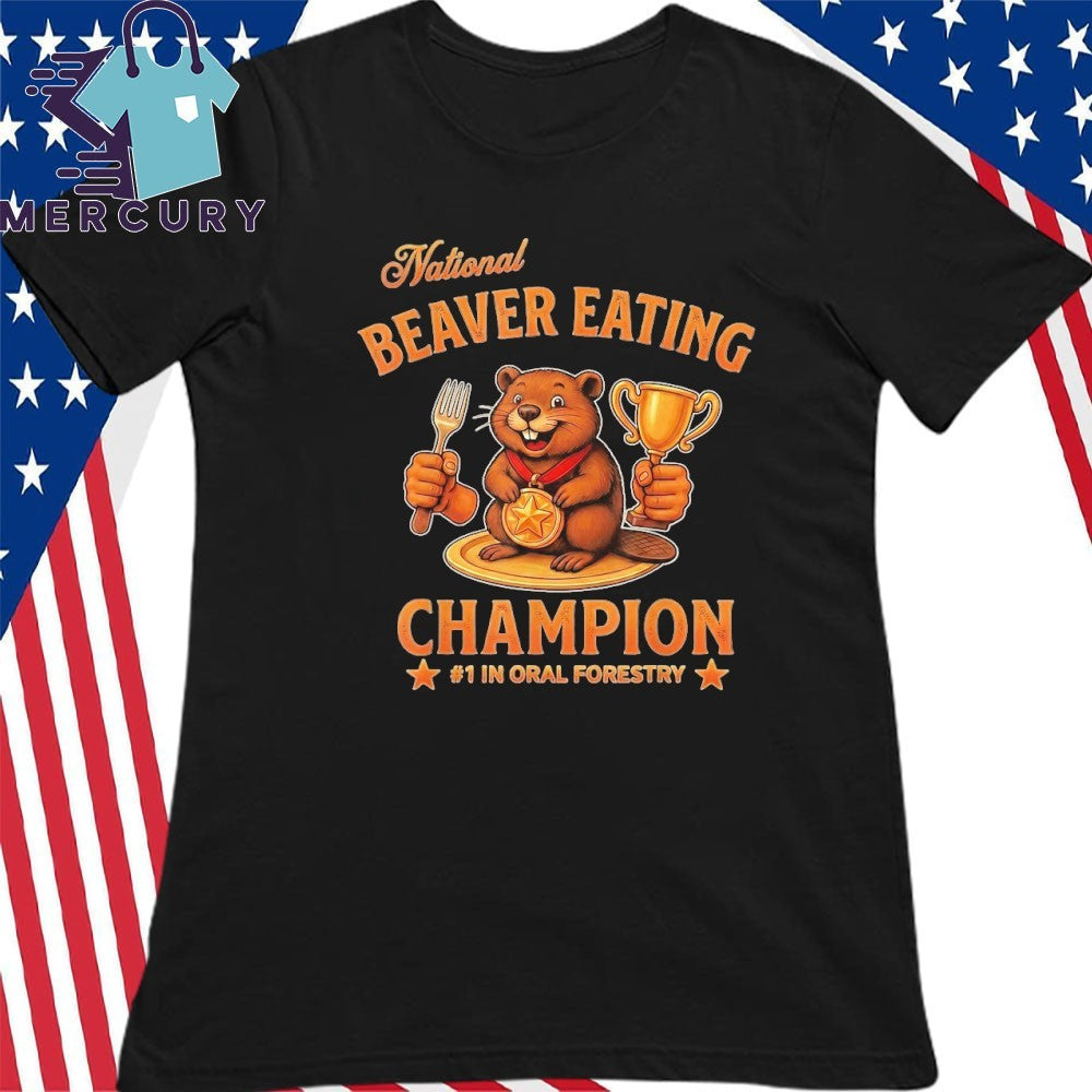 National Beaver Eating Champion Shirt