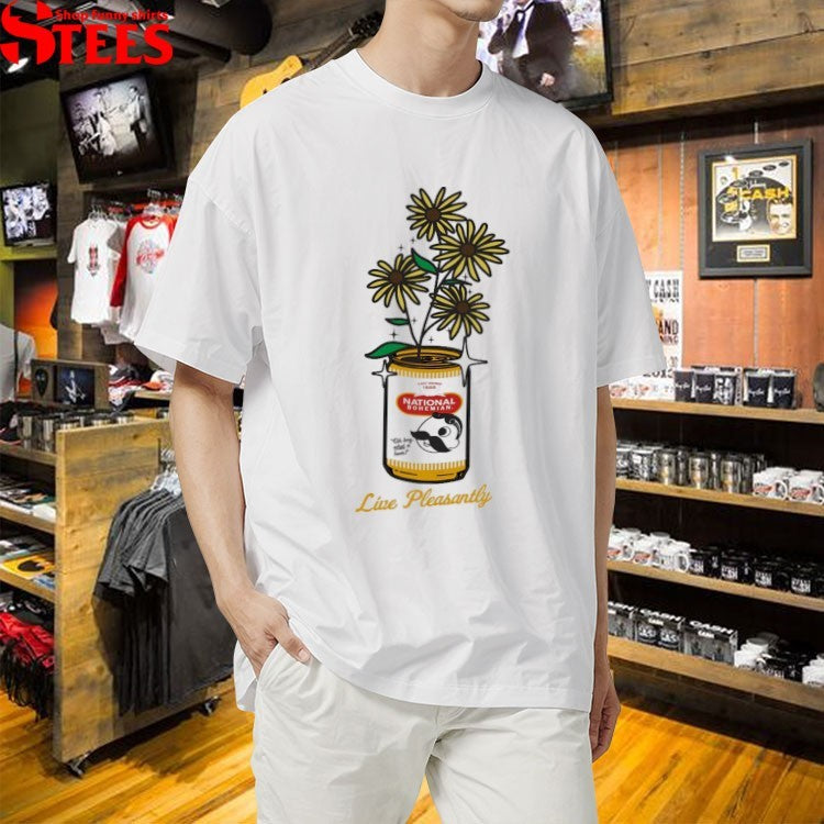 National Bohemian Live Pleasantly Susan T-shirts