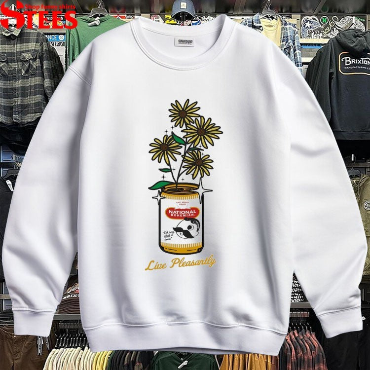 National Bohemian Live Pleasantly Susan T-shirts