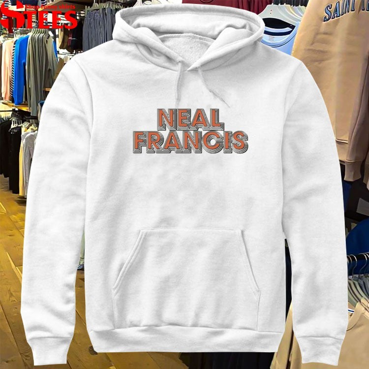 Neal Francis Stacked Orange Letter T-shirts