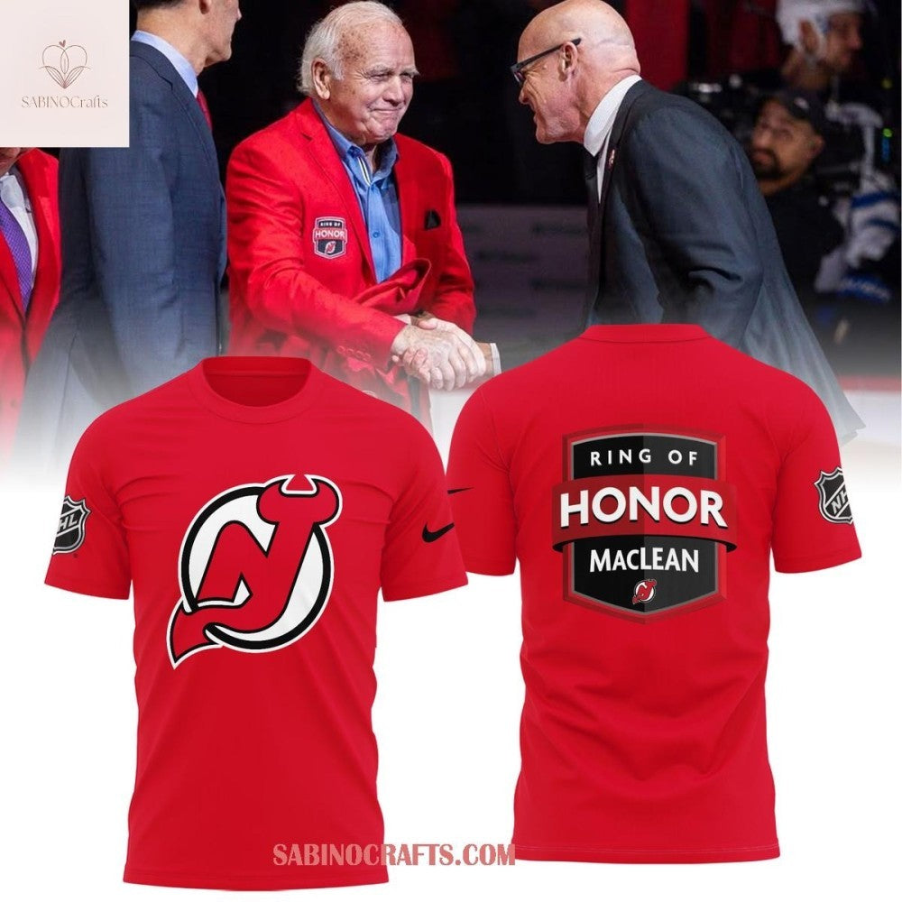 New Jersey Devils 2026 Ring Of Honor John MacLean Legacy Shirt