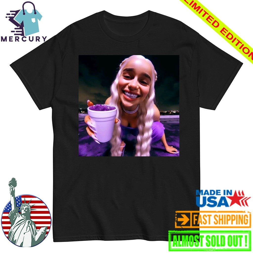 Nicolas Vans Emilia Clarke Daenerys Targaryen Shirt