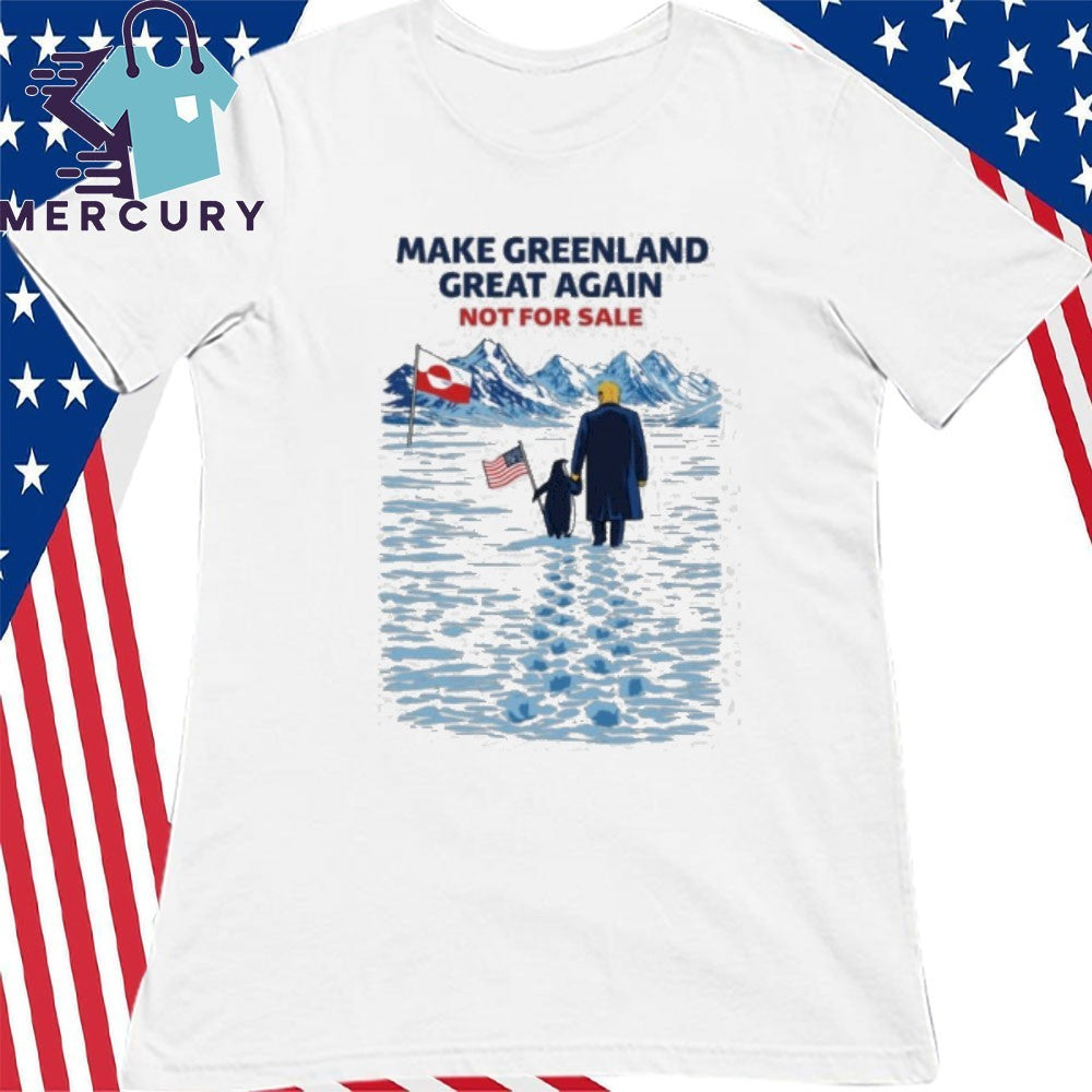 Nihilist Greenland Anti-Trump Penguin Meme Shirt