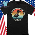 No One Is Illegal On Stolen Land Fuck Ice Billie Eilish Loon Shirt