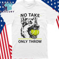 No Take Only Throw German Shepherd Dog Shirt