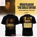 Noah Kahan The Great Divide Tour 2026 North America Shirt