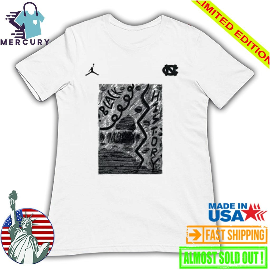 North Carolina Tar Heels Basketball Black History Month Shirt