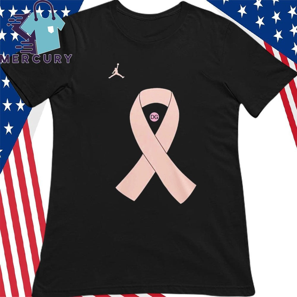 North Carolina Tar Heels Coach Courtney Banghart Pink Cancer Awareness Shirt
