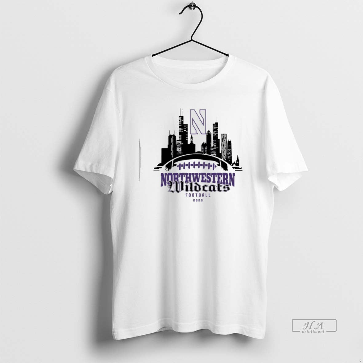 Official Northwestern Football 2025 Season City Skyline T-Shirts, Hoodie, Sweatshirt | CoreVibeTees.com