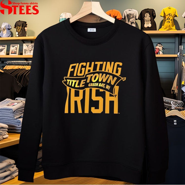 Notre Dame Fighting Irish Titletown Green Bay WI T-Shirt