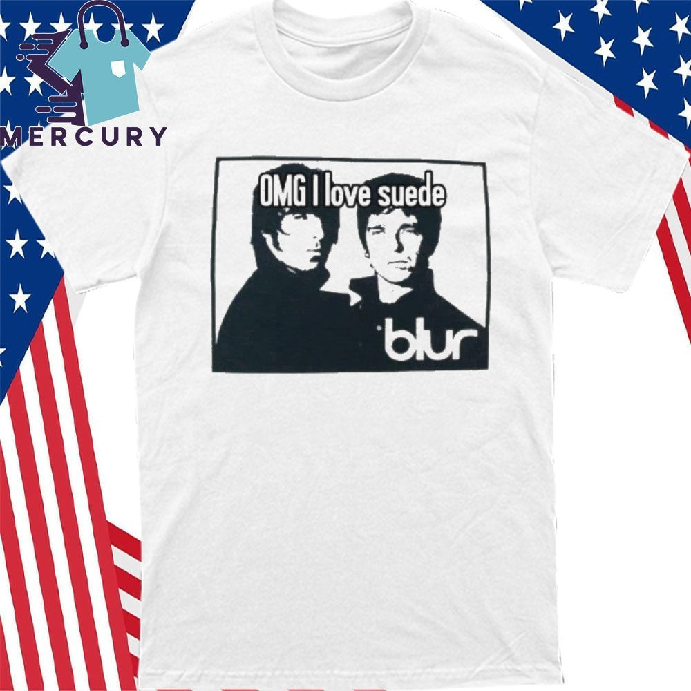 OMG I Love Suede Blur Shirt