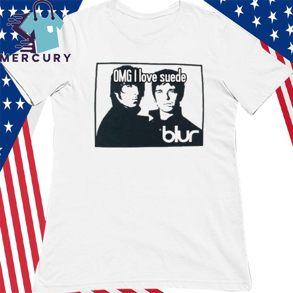 OMG I Love Suede Blur Shirt