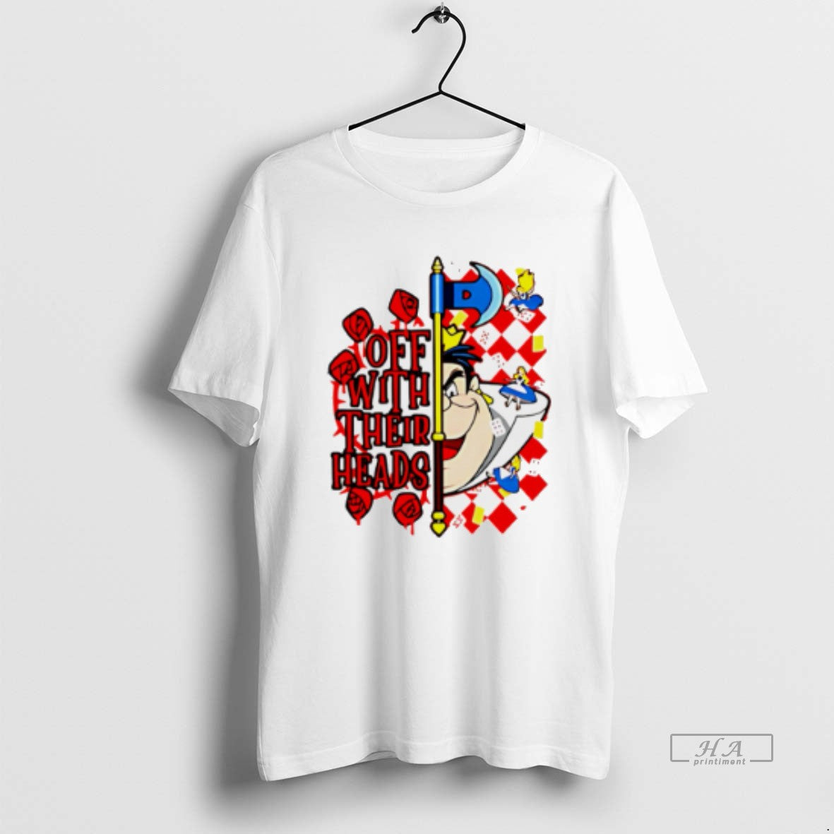 Official Off With Their Heads Alice In Wonderland Cartoon T-Shirts, Hoodie, Sweatshirt | CoreVibeTees.com