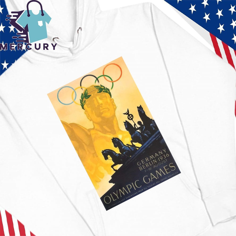 Olympic Games Germany Berlin 1936 Poster Shirt