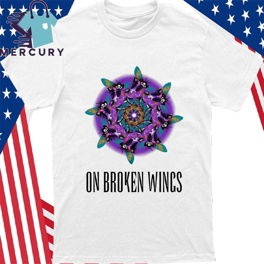 On Broken Wings Mandala Full Color Shirt